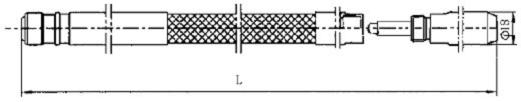 Standard Type Soft Rod Explosion Proof High Energy Igniting Gun High Performance Ignition System XDZ-1R-l / d B 600 ~ 14