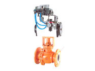 Water Power Station Valve With Actuator , Pneumatic Butterfly Valve