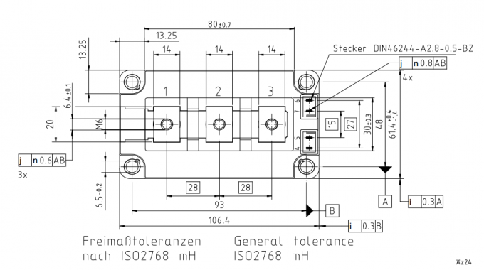 1200V Inverter Dual IGBT Half Bridge Module FF200R12KT4 Power Drive ...