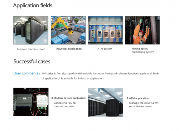 PUSR USR- N510 Industrial Modbus Gateway Serial RS232 RS485 RS422 To Ethernet Converter With AT Command Function IoT Device 8