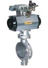 Sanitary Pneumatic Power Station Butterfly Valve Low Pressure ZSH / SW