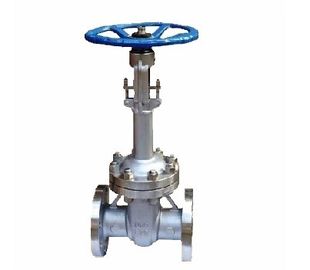 High Temperature Pressure DZ41Y stainless steel cryogenic gate valve flange 50 ~ 300MM