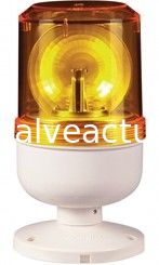 Ø80mm LED Revlolving Warning Light of High Brightness Power LED , Equipped with Circular Mounting Bracket