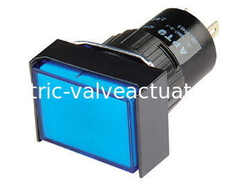 Dia16mm Blue Digital Speed Indicator , Square Bright LED AC Indicator