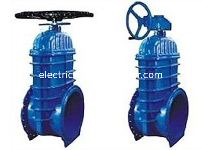 High strength Oversized resilient seated gate mining, power station valve 1.0-2.5MPa