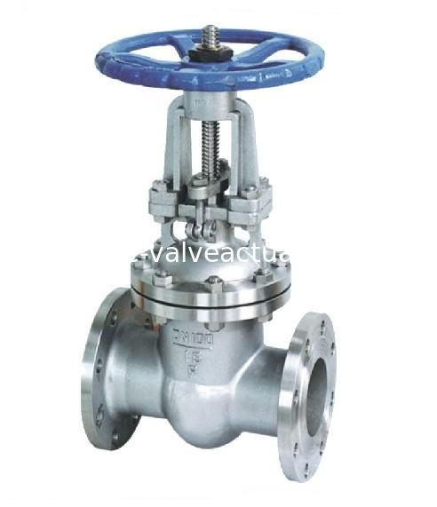 High pressure Z41W stainless steel valve flange PN1.6 ~ 16.0MPa for fire station pipeline
