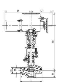 good price Carbon Steel Power Station Valve, Discharge Valves J961Y DN20 DN32 online