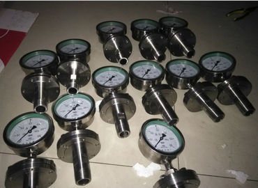 good price Stainless steel corrosion proof diaphragm pressure gauge flang type YTP -100F online