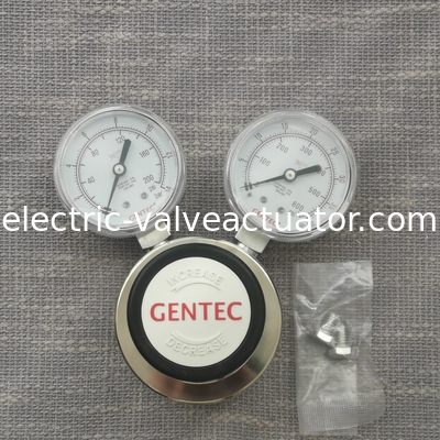 good price GENTEC Pressure Regulator With Two Ranges Psi / Bar Pressure Gauge R22SLGK - FHP - 04 - 04 online