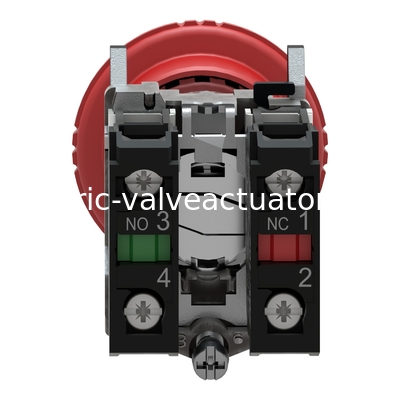 good price Schneider Electric Mushroom Head Emergency Stop Button Switch XB4BS8445 3A Current 600 VAC Voltage Rating online
