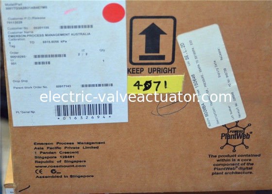 good price Rosemount 3051TG In-Line Pressure Transmitter 3051TG3A2C21AB4M5K5 -14.7 to 800PSI online