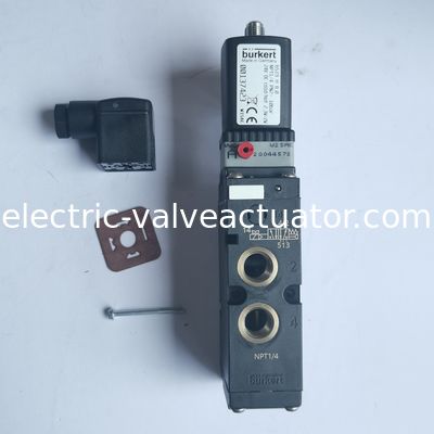 good price BURKERT Pilot operated Solenoid Valve 6519 Series 137423 6519AK-H08 O-NM82-B5-024/DC-02 online