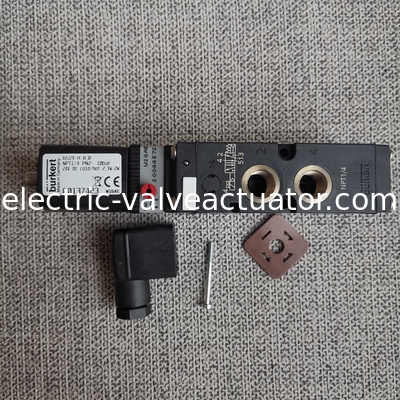   Burkert  6519 series Pilot operated pneumatic solenoid valve  137423