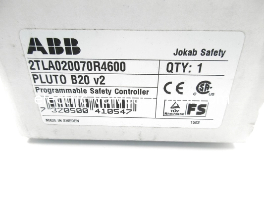 good price ABB 2TLA020070R4600 Programmable Safety Controller StatusBus 24 V DC Failsafe 16 1.5A online