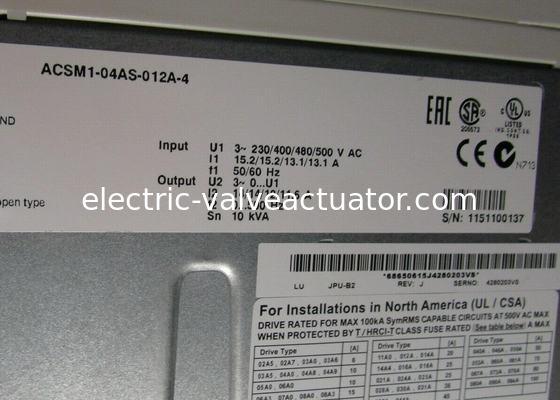 good price ACSM1-04AS-012A-4 MOTION CONTROL FREQUENCY CONVERTER UL OPEN TYPE B FRAME online