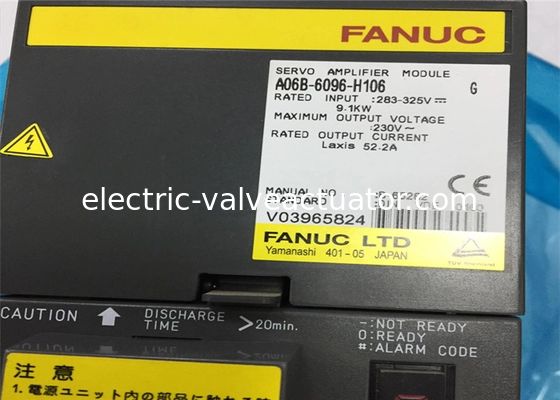 good price 283-325V,9.1KW A06B-6096-H106 AC Servo Amplifier Fanuc ALPHA SERVO MODULE online