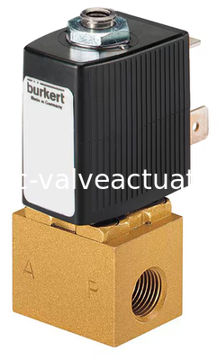 good price Bürkert Type 6012 Compact 3-Port Solenoid Valve for Directional Switching Applications online