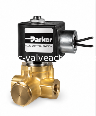 good price Parker 2-Way Normally Open Solenoid Valve 1/4