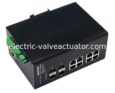 good price UOTEK UT-66408GM 8GE+4G Full Gigabit Managed Industrial Ethernet Switch L2 Network Management Switch online