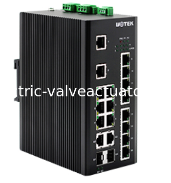 good price UOTEK UT-6218-2GSFP-POE 16+2G Gigabit PoE Switch | Fiber Uplink Industrial Ethernet Switch online