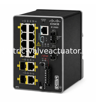 good price Cisco IE-2000-8TC-B Industrial Managed Switch 10-Port 8x 10/100 Fast Ethernet + 2x Uplink Ports IE2000 Series online