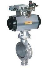 good price Pneumatic Operated Power Station Valve Butterfly Valve Self-Cleaning online