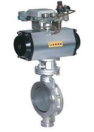 good price Sanitary Pneumatic Power Station Butterfly Valve Low Pressure ZSH / SW online