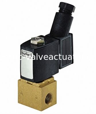 good price Burkert Type 6011 Compact 3/2-Way Direct-Acting Solenoid Valve for Pneumatic Systems online