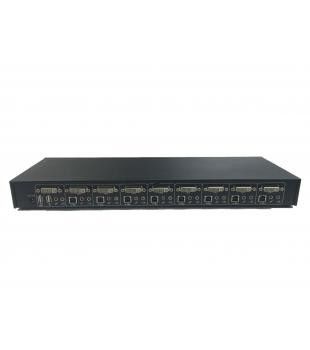 good price USB DC12V 8 Port B Female DVI KVM Switch With Audio SW814D online