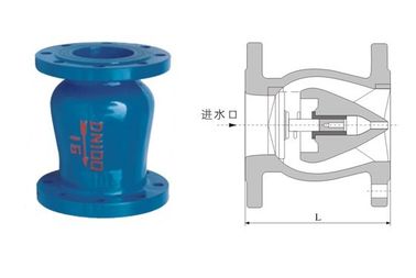good price DRVZ silence check valve Flanged end GB/T17241.6 GB9113 for feeding draining system online
